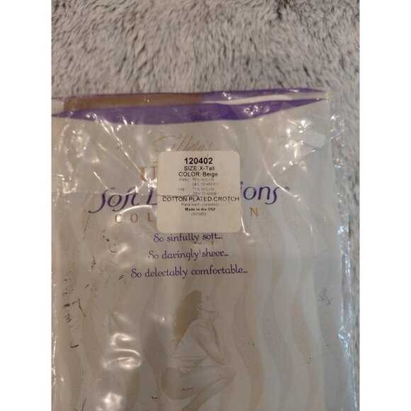 Silkies Ultra Soft Dimensions Nylons Control Top 120402 Panty X-Tall Beige Sheer - Picture 4 of 4